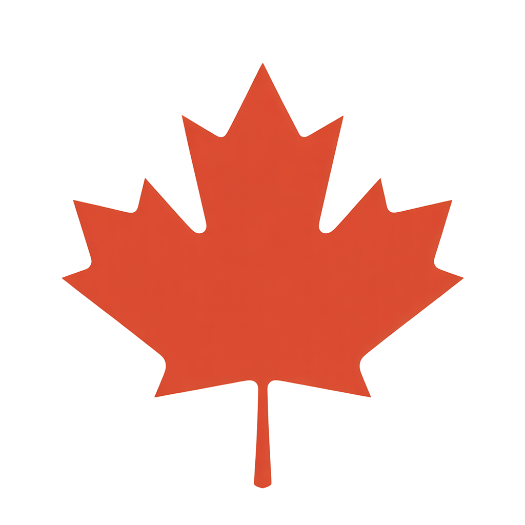 Canadian maple leaf